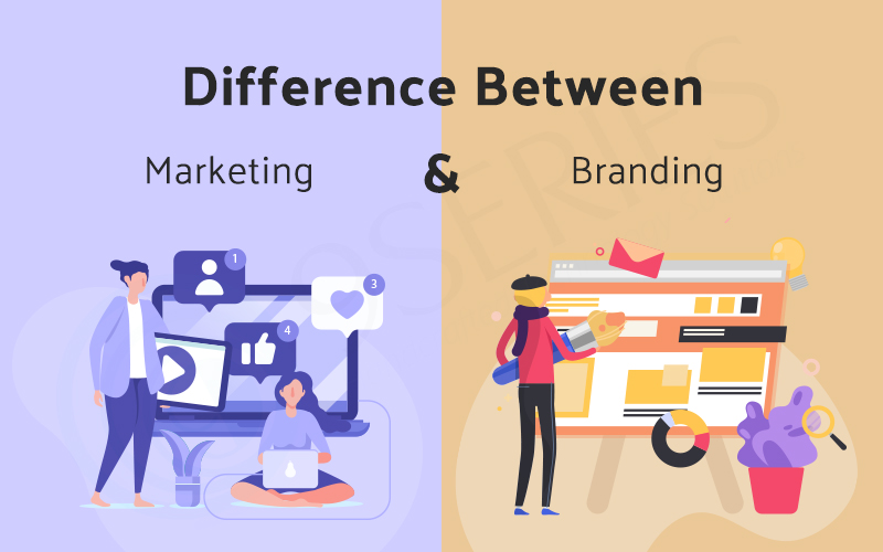Difference Between Marketing & Branding 9series solutions
